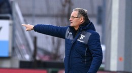 Na snímke hlavný tréner AS Trenčín Ivan Galád.
