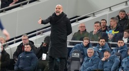 Tréner Pep Guardiola.