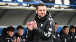 Tréner FK Železiarne Podbrezová Štefan Markulík.