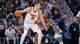 Nikola Jokič v zápase proti Indiana Pacers.