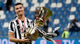 Cristiano Ronaldo v drese Juventusu.