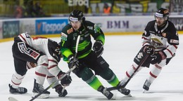 Fotka zo zápasu DOXXbet Vlci Žilina - HC MONACObet Banská Bystrica.