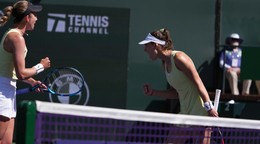 Tereza Mihalíková s Britkou Oliviou Nichollsovou.