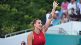 Bieloruská tenistka Arina Sobolenková.