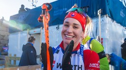Slovenská biatlonistka Paulína Bátovská Fialková. 