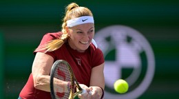 Petra Kvitová na turnaji Indian Wells 2025.