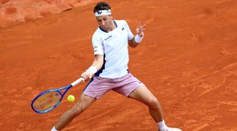 Casper Ruud na turnaji ATP Masters 1000 v Madride 2025.
