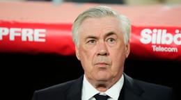 Tréner Carlo Ancelotti.