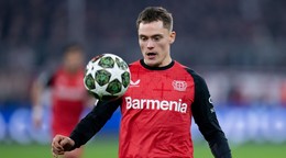 Florian Wirtz v drese Bayeru Leverkusen.