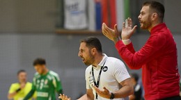 Tréner Slovenska Fernando Gurich.