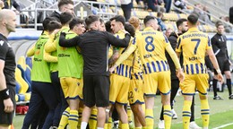 Futbalisti DAC Dunajská Streda.