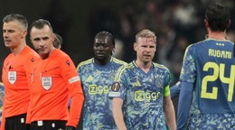 Futbalisti Ajaxu Amsterdam.