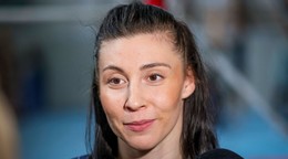 Na snímke slovenská gymnastka Barbora Mokošová.