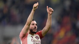 Futbalista Olympique Lyon Rayan Cherki.
