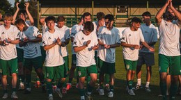 Pozápasová ďakovačka futbalistov Tvrdošoviec.