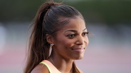Americká atlétka Gabby Thomasová.