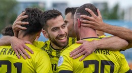 Futbalisti Interu Bratislava.