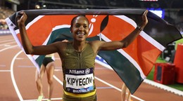 Kenská atlétka Faith Kipyegonová