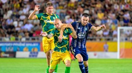 Fotka zo zápasu FC Košice - FC Neman Grodno.