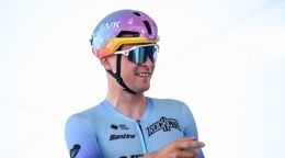 Slovenský cyklista Lukáš Kubiš.