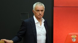 Na snímke portugalský futbalový tréner Jose Mourinho.