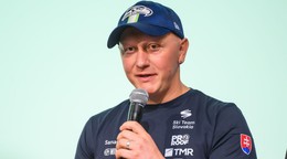 Rýchlolyžiar Michal Bekeš.