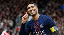 Achraf Hakimi v drese PSG.