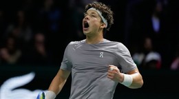 Americký tenista Ben Shelton.