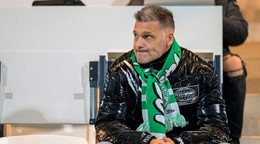 Na snímke hlavný tréner Prešova Vladimír Cifranič.