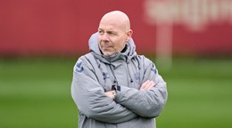 Hlavný tréner Dánska Brian Riemer.