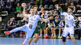 Fotka zo zápasu Tatran Prešov - Hannover-Burgdorf.