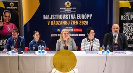 Tlačovka ku kontinentálnemu šampionátu EHF EURO 2026 v hádzanej žien v Bratislave