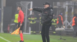 Na snímke tréner ŠK Slovan Vladimír Weiss st. 