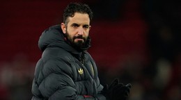 Tréneru Manchestru United Ruben Amorim.