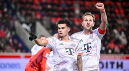 Luis Diaz oslavuje gól. 