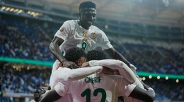 Radosť hráčov Senegalu