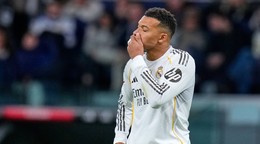 Kylian Mbappé v zápase proti Celte Vigo.