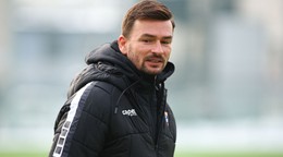 Na snímke hlavný tréner Górniku Zabrze Michal Gašparík.