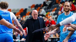 Na snímke tréner BC Slovan Bratislava Aramis Naglič.