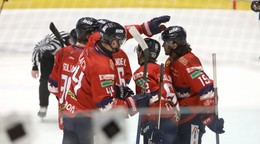 Gólová radosť Zvolena počas zápasu Tipsport ligy.