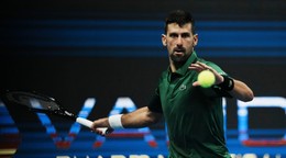 Srbský tenista Novak Djokovič