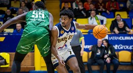 Momentka zo zápasu Svit - Levice.