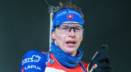 Jakub Borguľa počas pretekov v Novom Meste na Morave