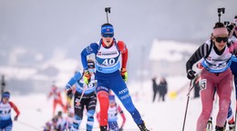 Ema Kapustová počas pretekov s hromadným štartom v Osrblí. 