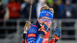 Slovenská biatlonistka Paulína Bátovská Fialková.