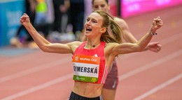 Slovenská reprezentantka Lenka Gymerská.