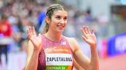 Slovenská bežkyňa Emma Zapletalová.