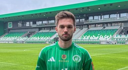 Ján Bernát v drese Tatrana Prešov.