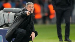 Tréner Luis Enrique.