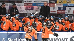 Radosť hráčov Košíc.